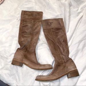 COPY - Authentic Prada riding boots.